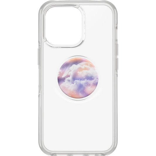 OTTERBOX Apple iPhone 13 Pro Otter + Pop Symmetry Series Clear Case - Stardust Pop 77-84518, Pocket-Friendly Design