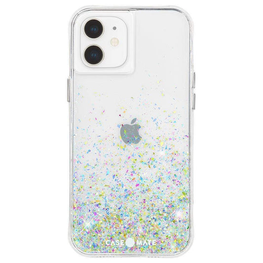 FORCE TECHNOLOGY Apple iPhone 12 / iPhone 12 Pro - Twinkle Ombre - Twinkle Confetti CM043660, 10 ft drop protection, Compatible with wireless charging