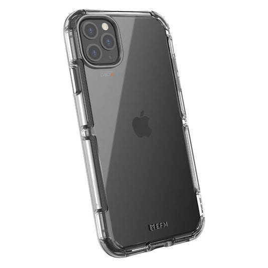 FORCE TECHNOLOGY Cayman Case for Apple iPhone 11 Pro - Clear EFCCAAE170CLE, 6m Military Standard Drop Tested, Shock & Drop Protection, D3O Impact Protection