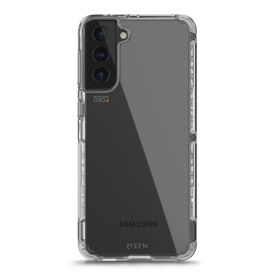 FORCE TECHNOLOGY Cayman Case for Samsung Galaxy S21 5G - Frost/Clear EFCCASG270FCL, Antimicrobial, 6m Military Standard Drop Tested, Shock & Drop Protection