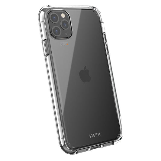FORCE TECHNOLOGY Aspen Case for Apple iPhone 11 Pro - Clear EFCDUAE170CLE, 6m Military Standard Drop Tested, Shock & Drop Protection, D3O Impact Protection