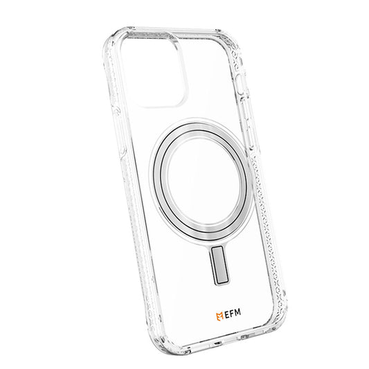 FORCE TECHNOLOGY Zurich Flux Case for Apple iPhone 12/12 Pro - Clear EFCTPAE181FLXC, Antimicrobial, 2.4m Military Standard Drop Tested, Compatible with MagSafe