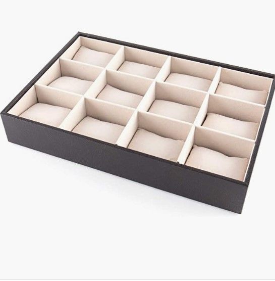 12 Bracelet Storage Tray (Black)