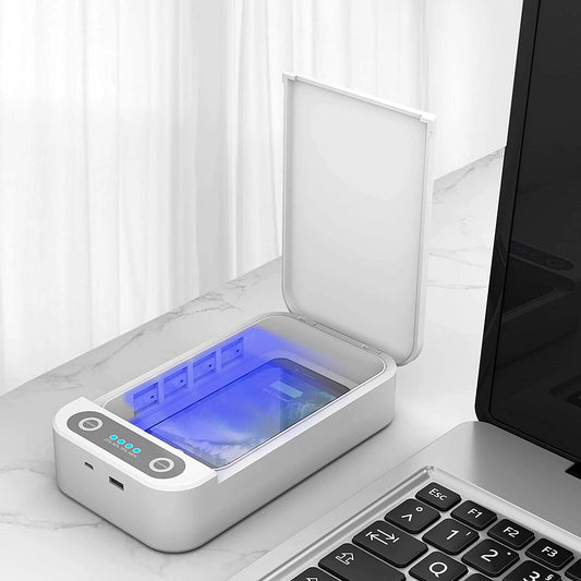 UV Portable Box for Smart Phone Sterilizer Disinfector and USB Charging for iOS and Android