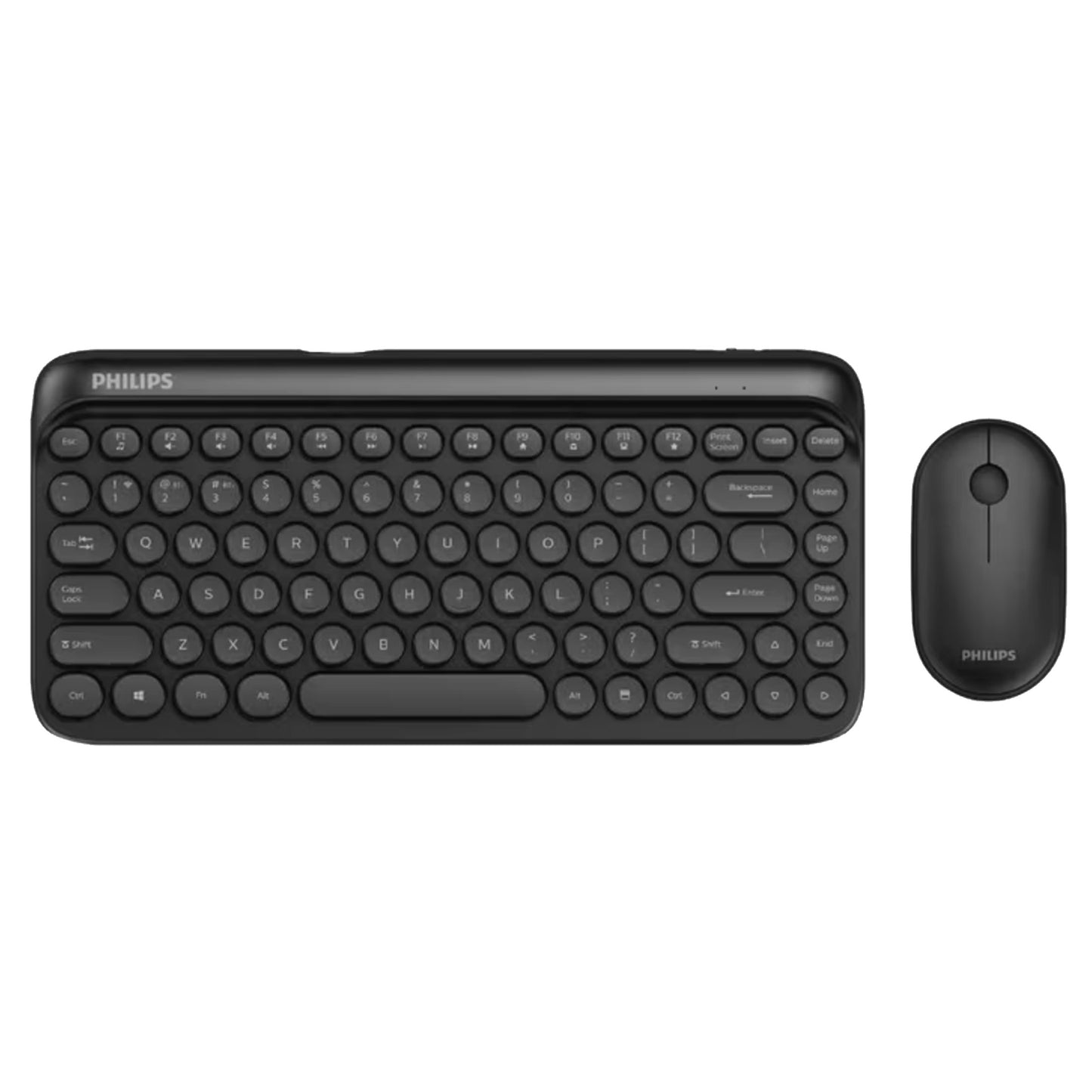 Philips Wireless Compact Keyboard and Mouse Set BT 2.4Ghz