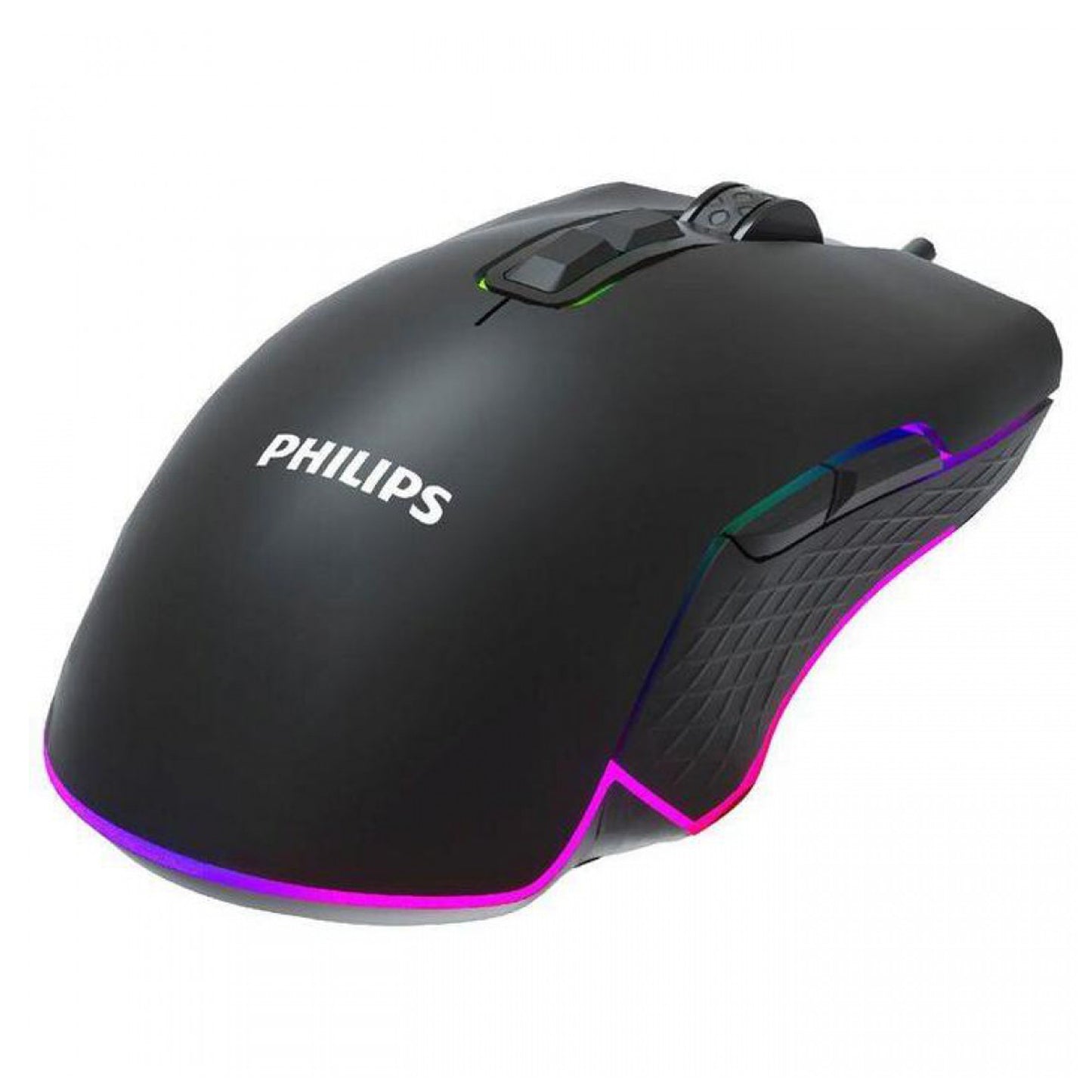 Philips Gaming Mouse 6400dpi 8 Buttons Backlight Wired