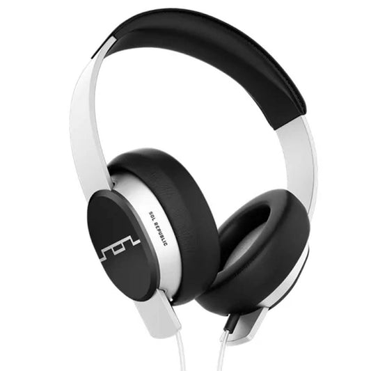 SOL Republic Master Tracks X3 Over-Ear Headphones Wired White