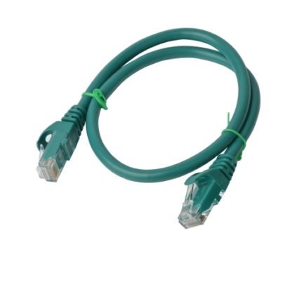 AKY CAT6A 1M METRE GREEN GIGABIT NETWORK PATCH LEAD (CAT5E/CAT6)