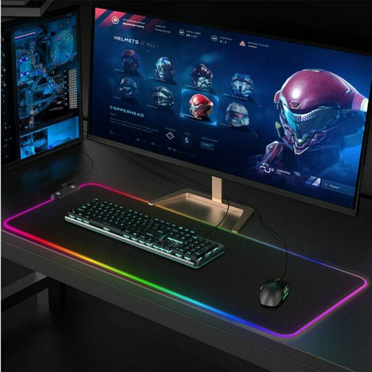 RBG Light Mode Extra Large Gaming Mousepad