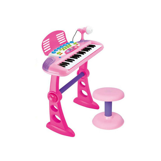 PINK Electronic Keyboard with Stand