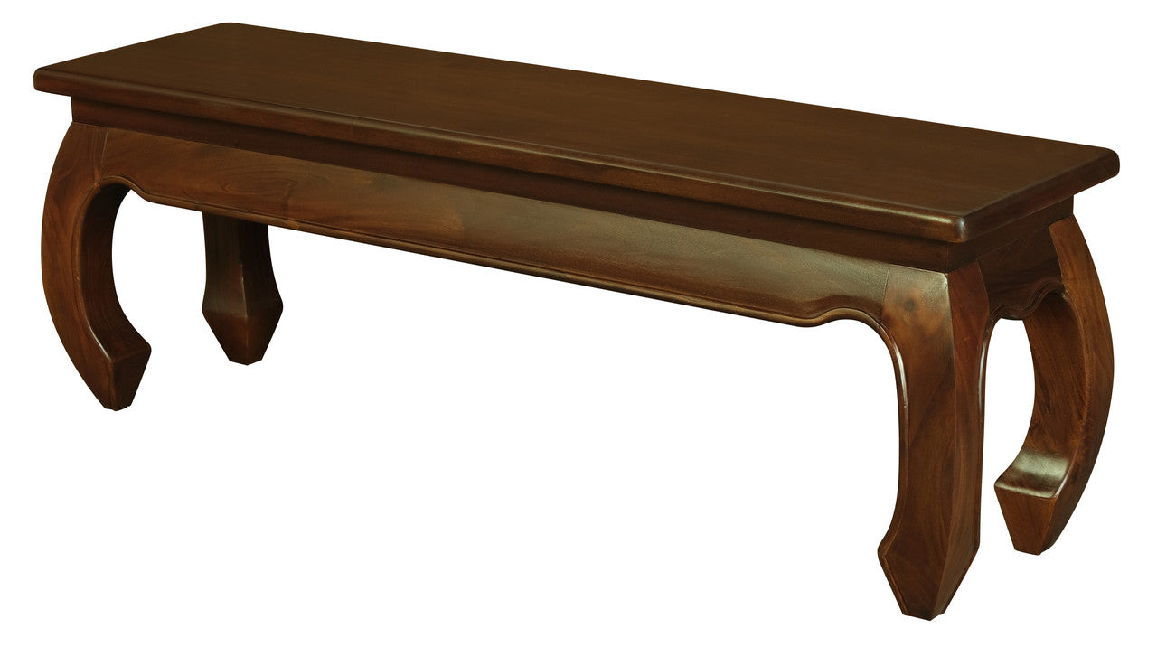 Opium Leg Bench 128 x 35 cm (Mahogany)