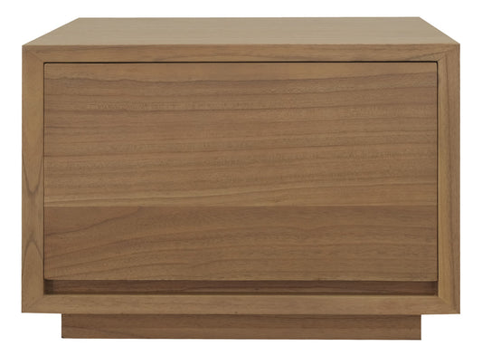 Oscar 1 Drawer Bedside Table (Natural)