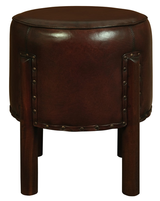 Leather UFO Stool