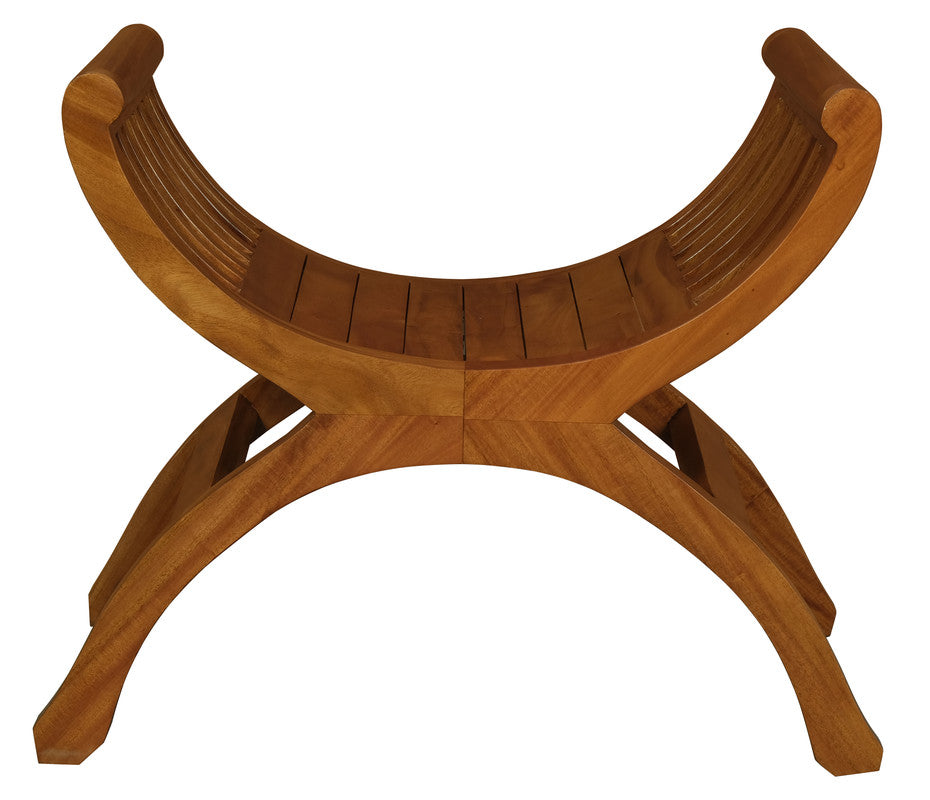 Single Seater Stool (Light Pecan)