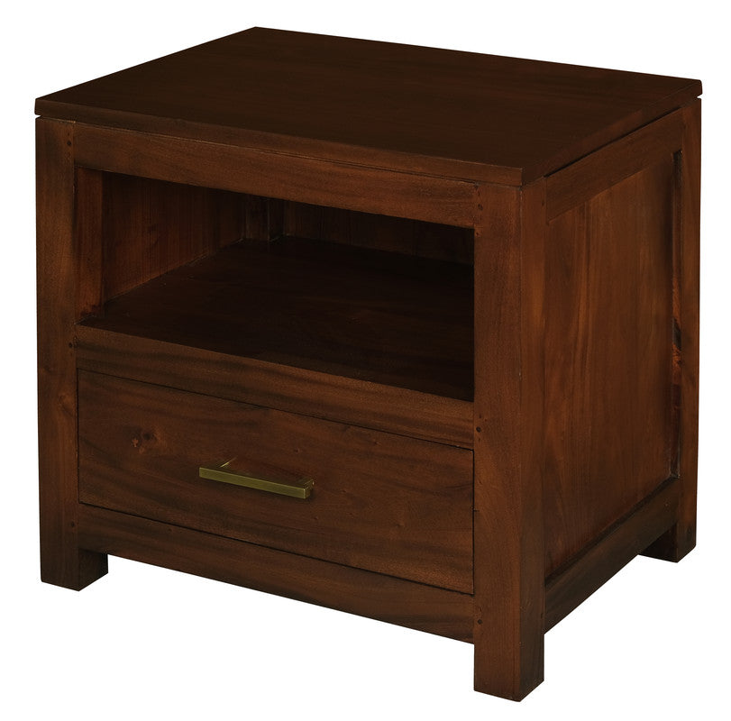 Paris 1 Drawer Lamp Table (Mahogany)