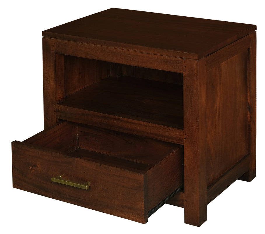 Paris 1 Drawer Lamp Table (Mahogany)