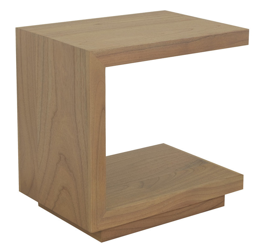 Oscar C-Style Lamp Table (Natural)