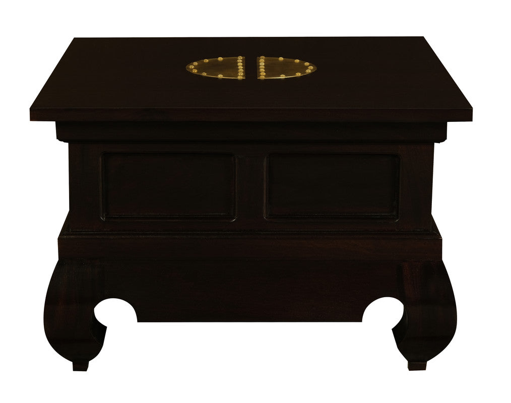 Dynasty Lamp Table 60 x 60 cm (Chocolate)