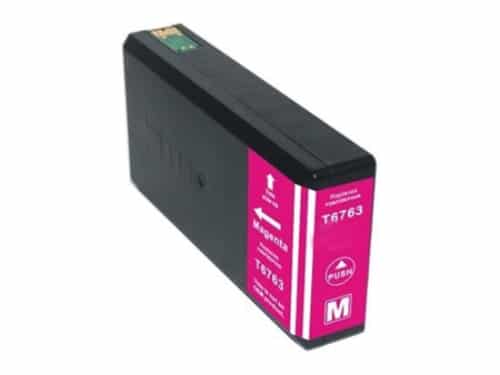 Compatible Premium Ink Cartridges T6763 Standard Magenta   Inkjet Cartridge - for use in Epson Printers