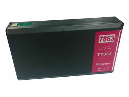 Compatible Premium Ink Cartridges T7863 Standard Magenta   Inkjet Cartridge - for use in Epson Printers