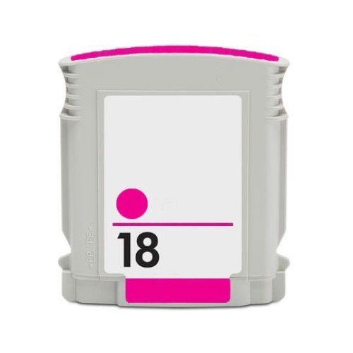 Compatible Premium Ink Cartridges 18  Magenta Ink Cartridge - for use in HP Printers