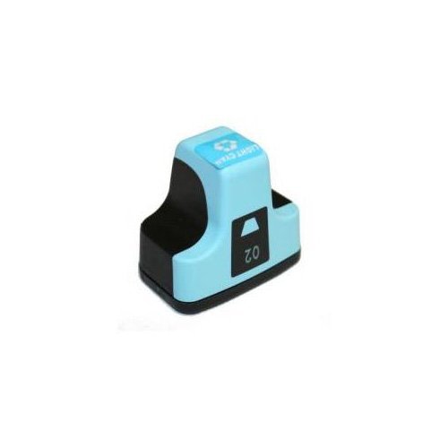 Compatible Premium Ink Cartridges 02LC PC Remanufactured Inkjet Cartridge - for use in HP Printers