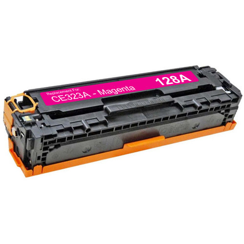 Compatible Premium Toner Cartridges CE323A (128A)  Magenta Toner - for use in HP Printers