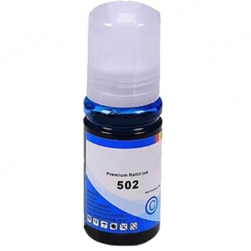 Compatible Epson T502 Cyan Eco Tank Bottle