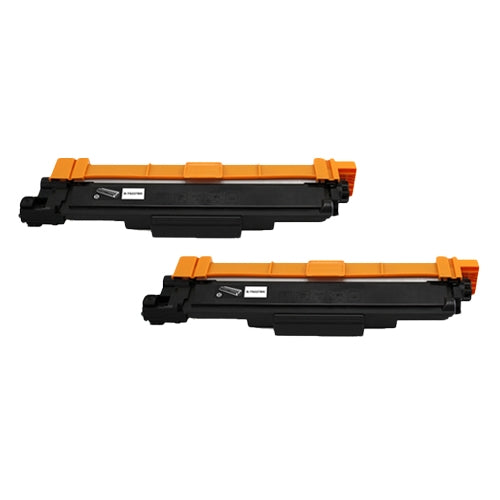 Compatible 2 x TN253BK Black Toner Cartridge - for use in Brother Printers