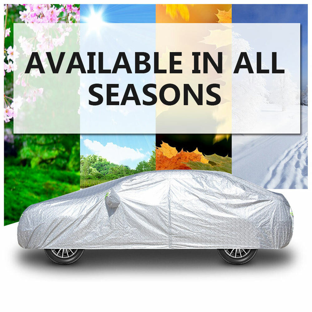 SUV Car Cover Waterproof Aluminum Extra Large Rain UV Dust Hail Resitant 3XL(54.8M x 1.8M x 1.5M)