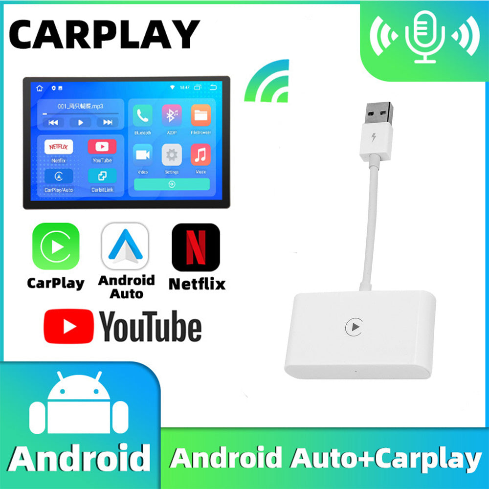 Upgrade Wireless CarPlay Adapter Dongle for Apple IOS Android Navigation Radio