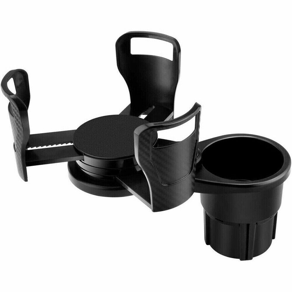 Adjustable 2in1 Car Seat Cup Holder Bottle Drink Coffee Storage Water Bottle AU