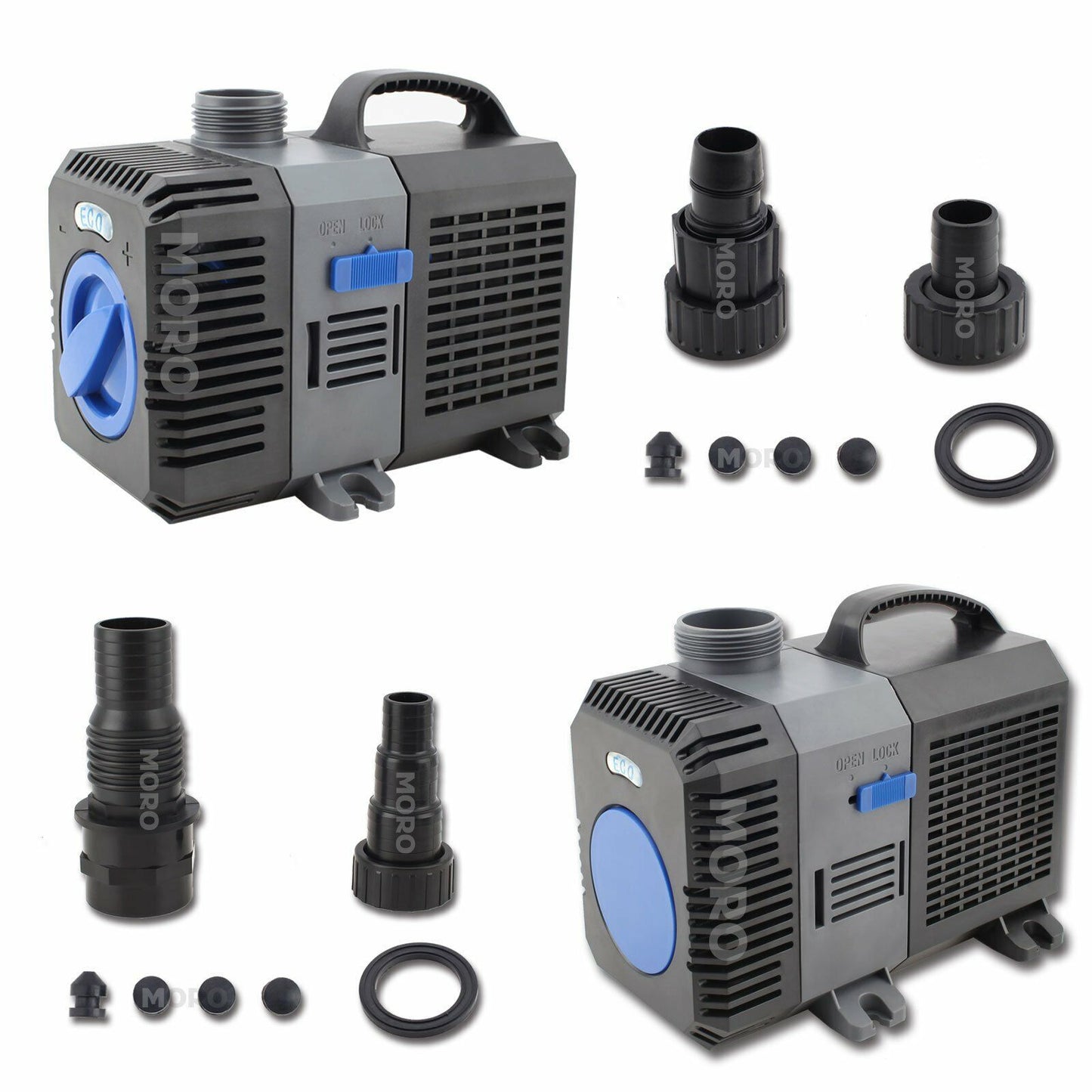 OZ 5000-16000LPH Submersible Aquarium Fountain Pond Marine Water Pump Fish Tank