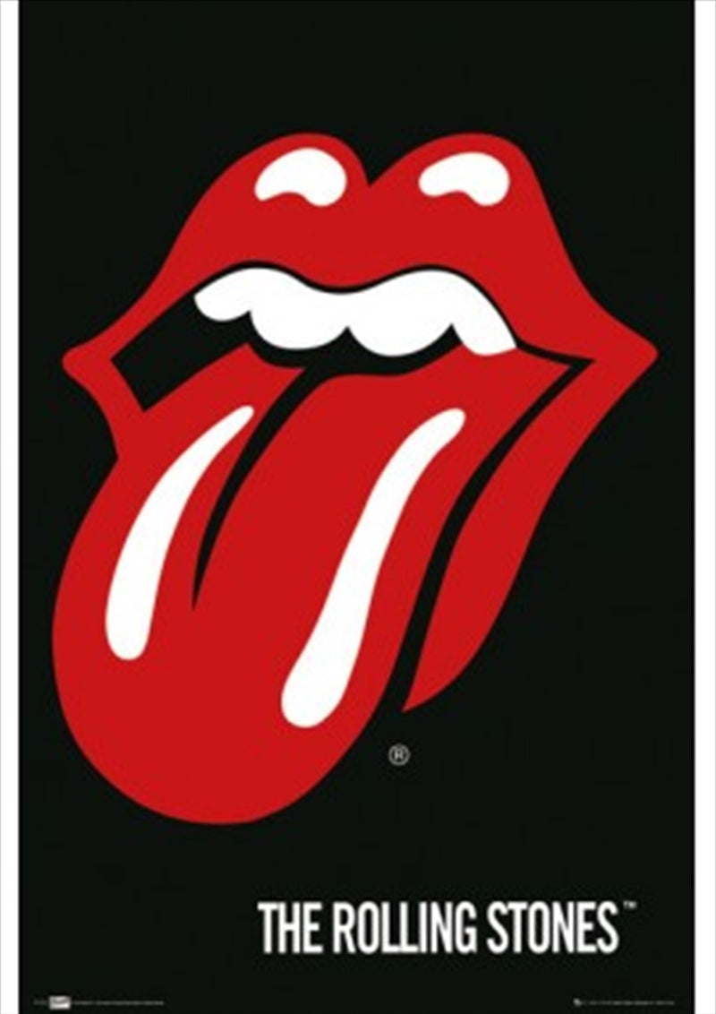 The Rolling Stones Lips Poster