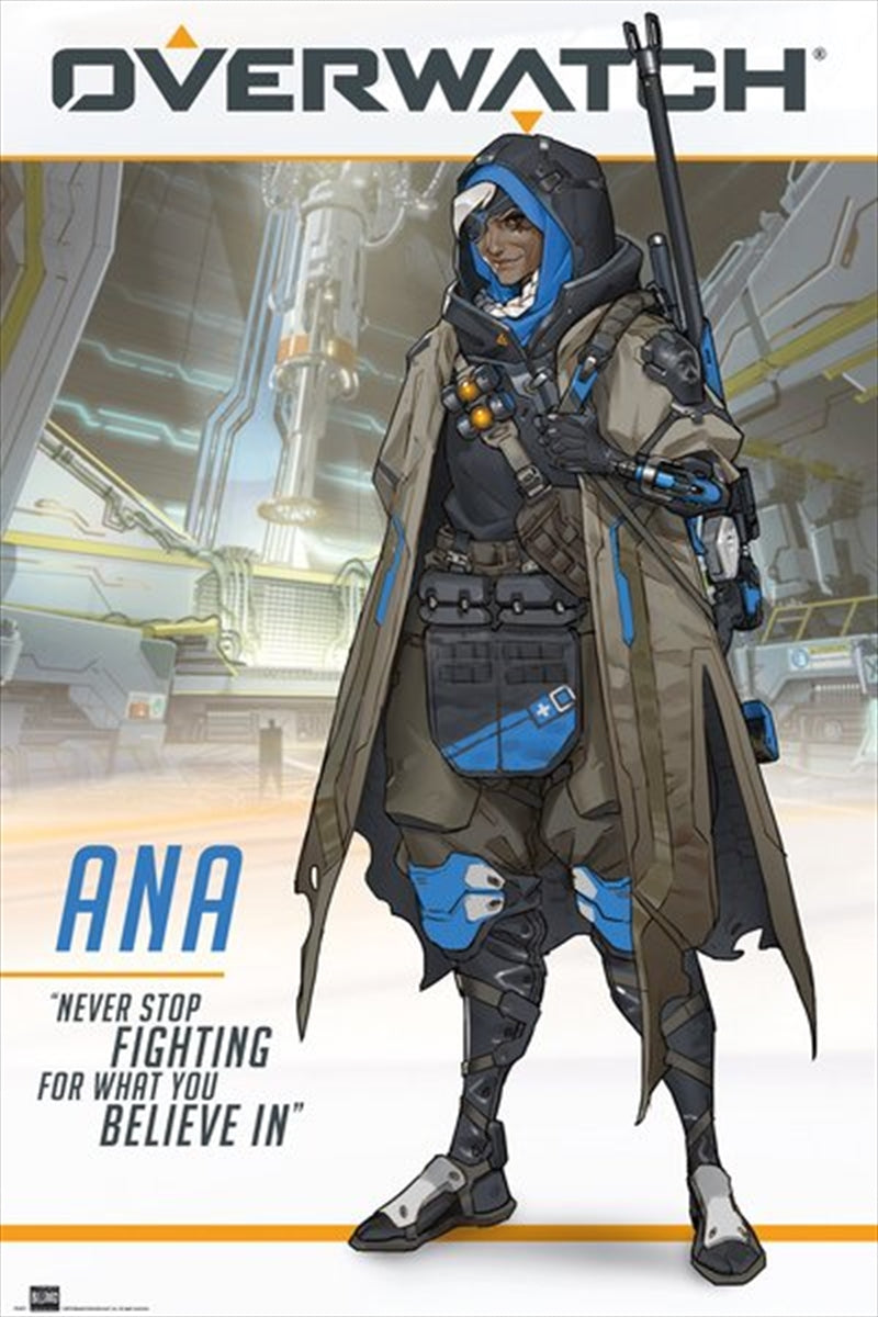 Overwatch - Ana Poster
