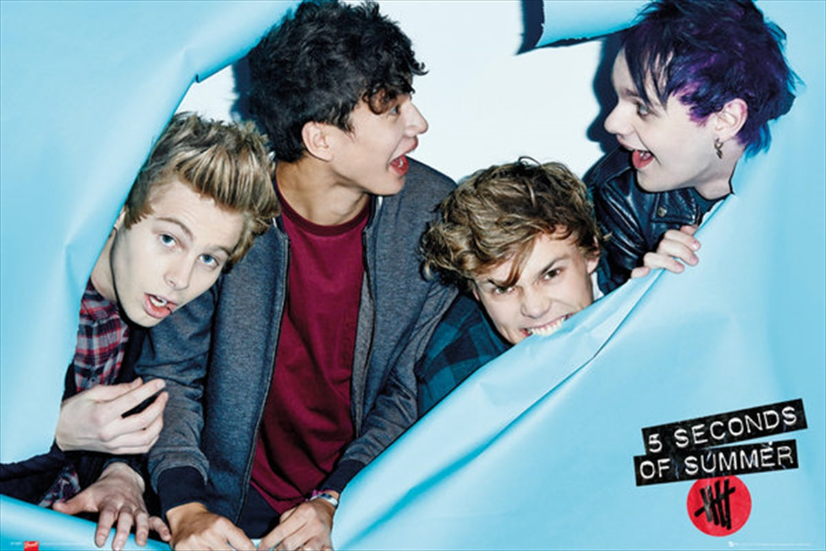 5 Seconds of Summer- Rip Poster