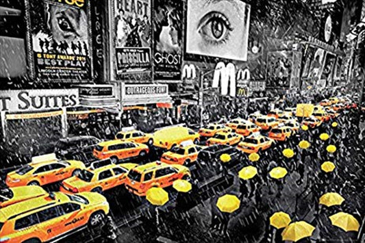 New York - Umbrellas Poster