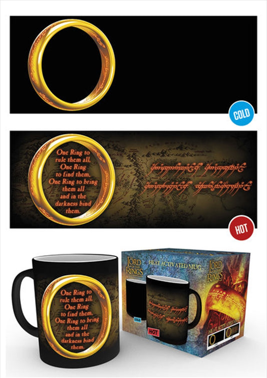 Lord Of The Rings - One Ring Heat Changing Mug