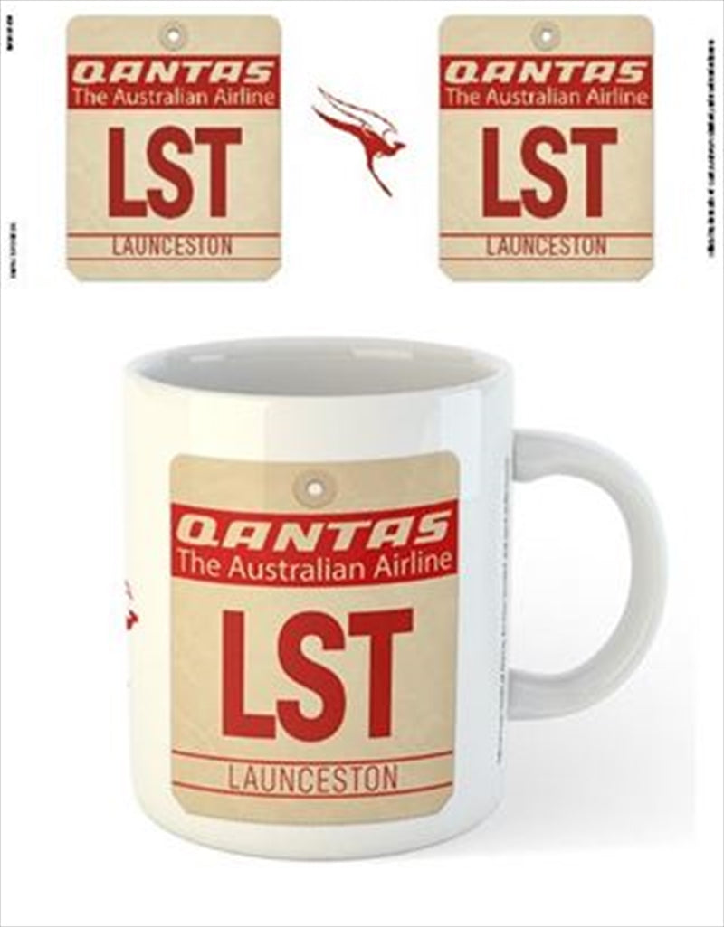 Qantas Lst Airport Code Tag