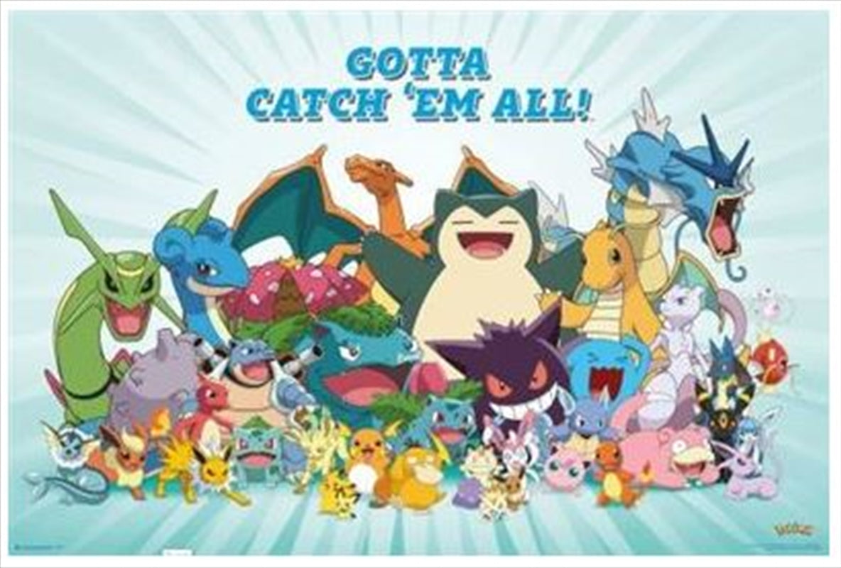 Pokemon All Time Favourites Poster