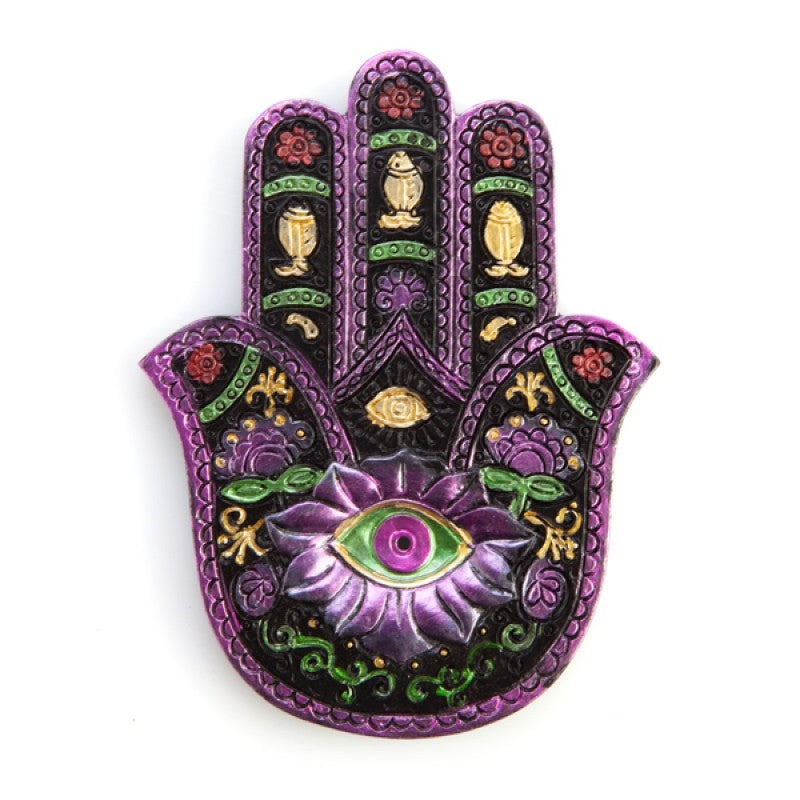 Hamsa Incense Burner