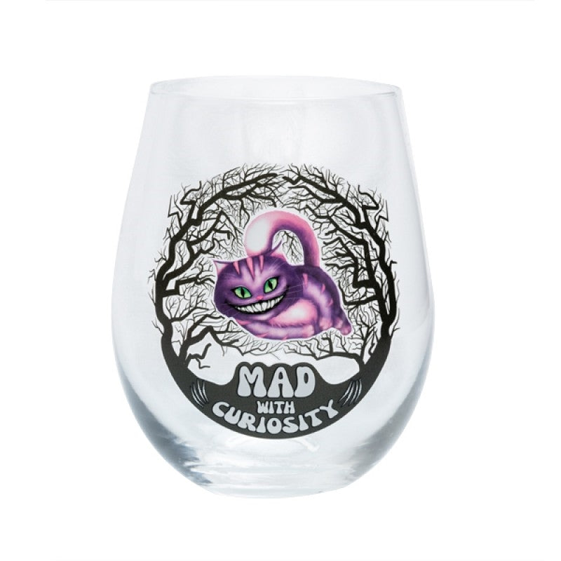 Mad Cat Stemless Wine Glass