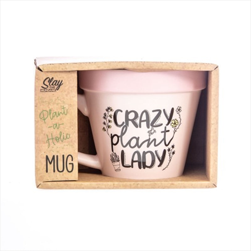 Plant-a-holic Mugs - Crazy Plant Lady