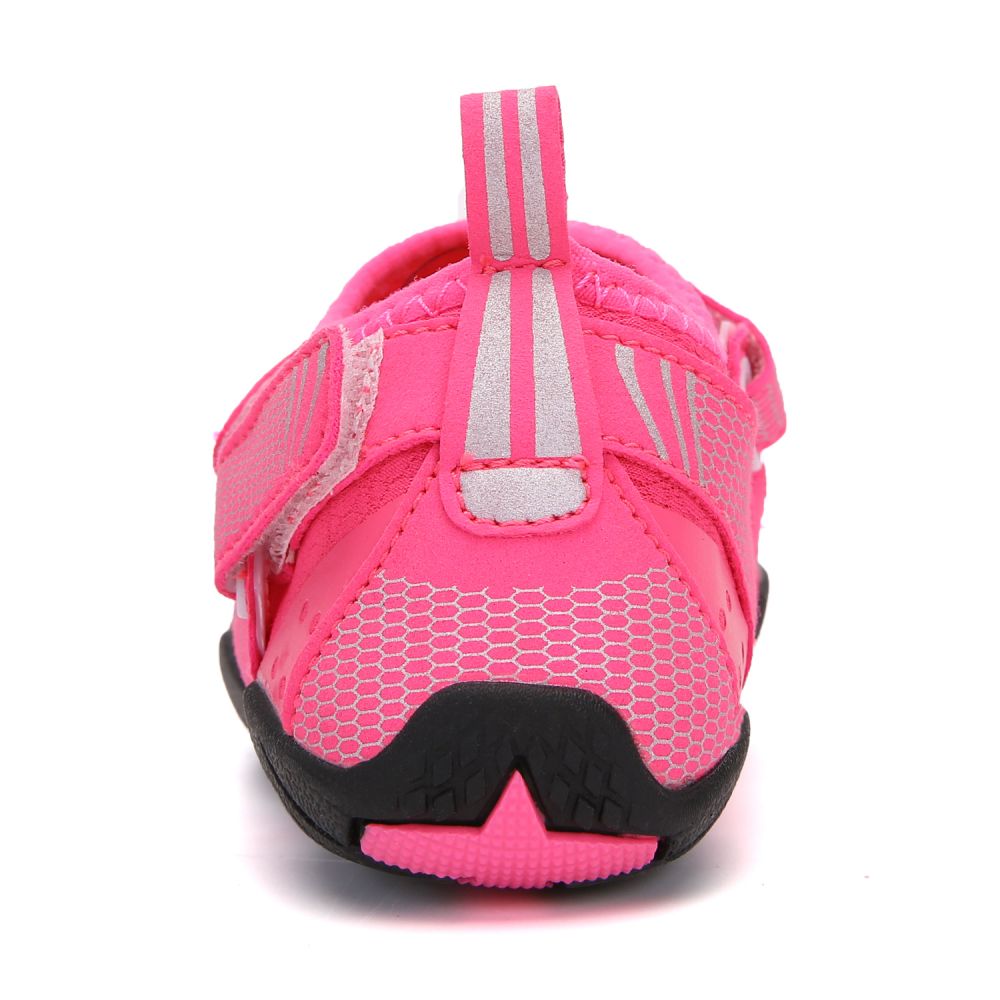 Kids Water Shoes Barefoot Quick Dry Aqua Sports Shoes Boys Girls - Pink Size Bigkid US4 = EU36