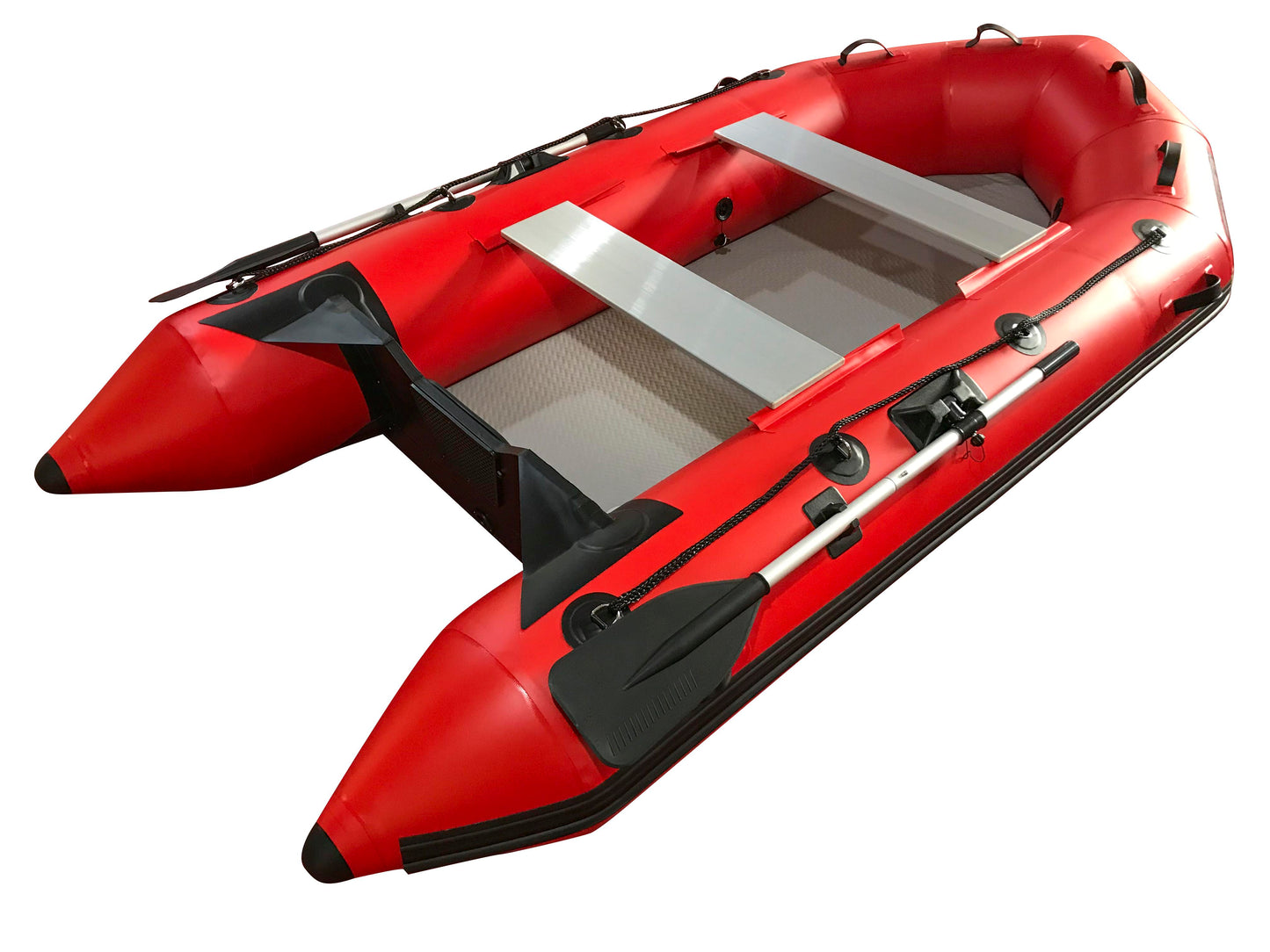 3m Inflatable Dinghy Boat Tender Pontoon Rescue- Red