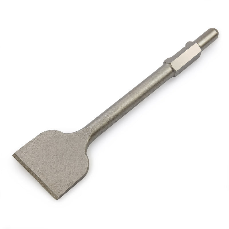 Baumr-AG 100mm Extra Wide Flat Tile Lifter Jackhammer Chisel Bit, 30mm x 410mm