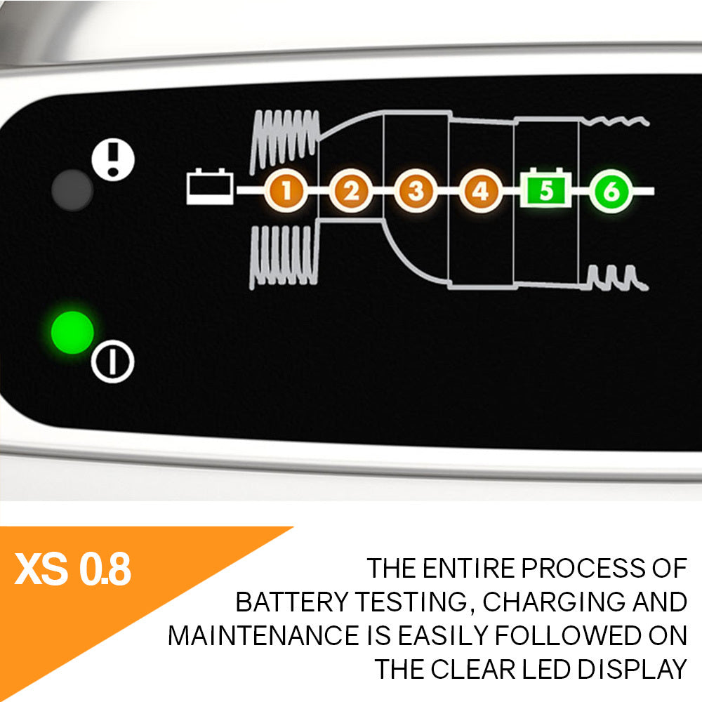 CTEK XS 0.8 Smart Battery Charger Automatic Trickle 12V ATV Motorbike Mobility