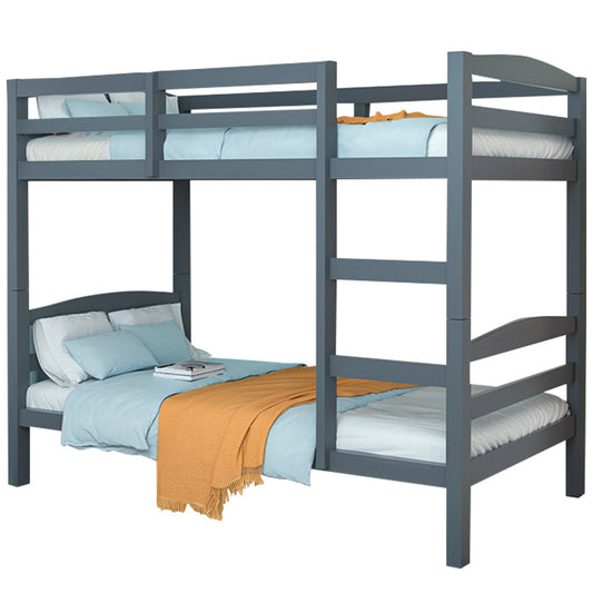 Kingston Slumber Bunk Bed Frame Single Wooden Children Timber PIne Wood Loft Kids Bedroom Furniture