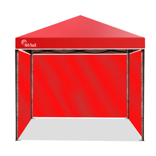 Red Track 3x3m Folding Gazebo Shade Outdoor Pop-Up Red Foldable Marquee