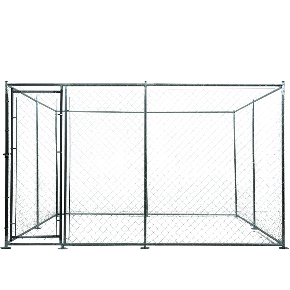 NEATAPET 3x3m Dog Enclosure Pet Outdoor Cage Wire Playpen Kennel Fence with Cover Shade